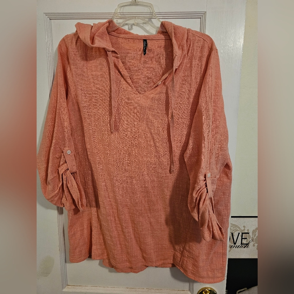 Womens hooded top